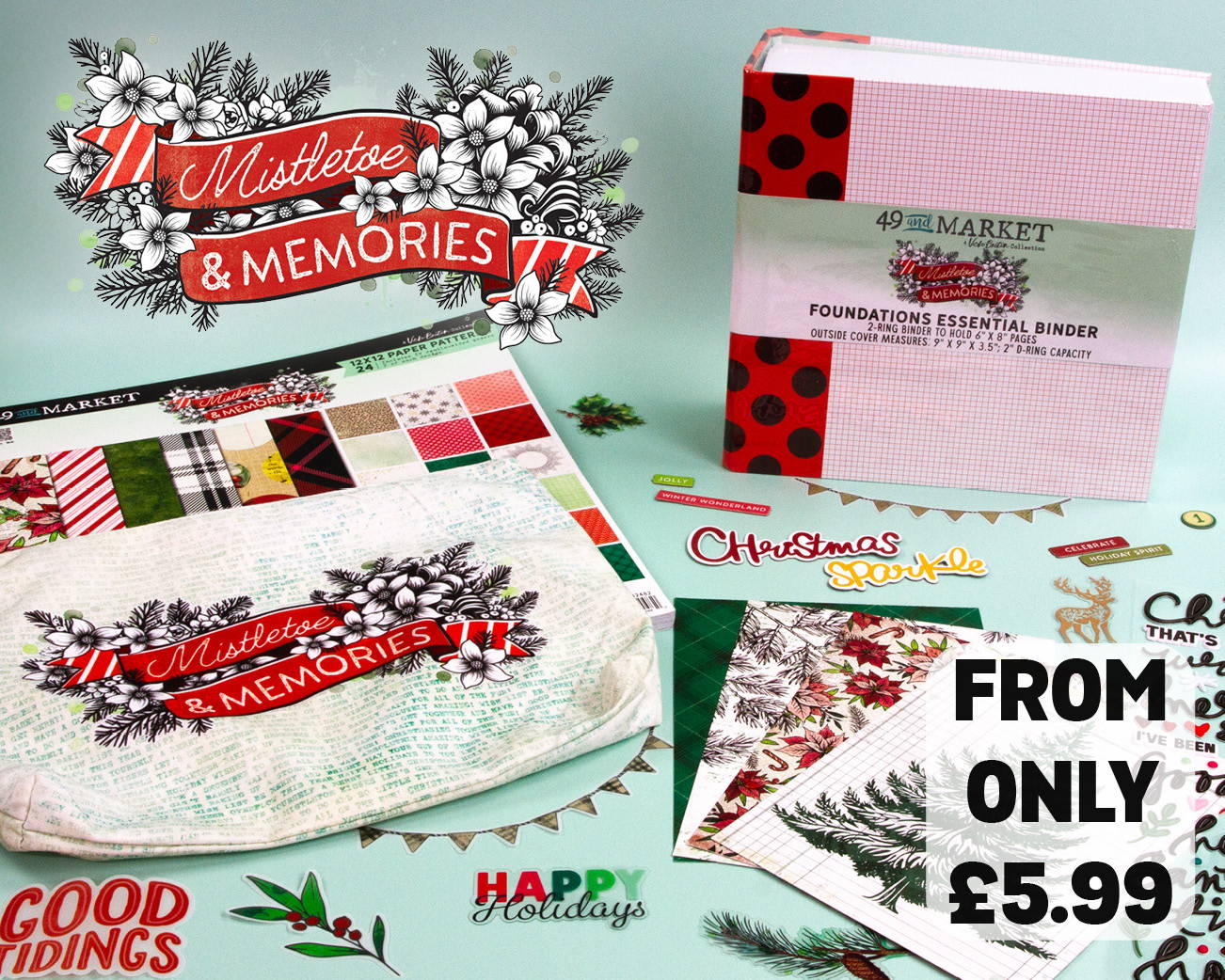 49 and Market – Mistletoe and Memories | Festive Layers